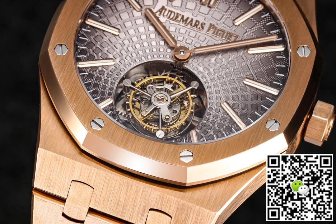 Audemars Piguet Royal Oak Tourbillon 26530OR.OO.1220OR.01 R8 Factory 1:1 Best Edition Replica Watch Titanium Case